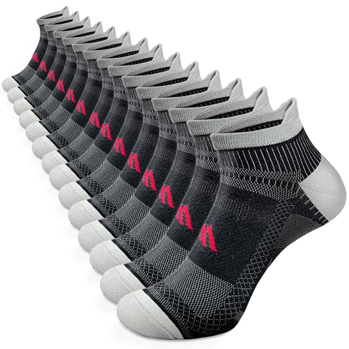 FuelMeFoot Compression Socks for Men & Women Circulation 20-30 mmhg-Plantar Fasciitis Socks with Ankle Support for Running Cycling