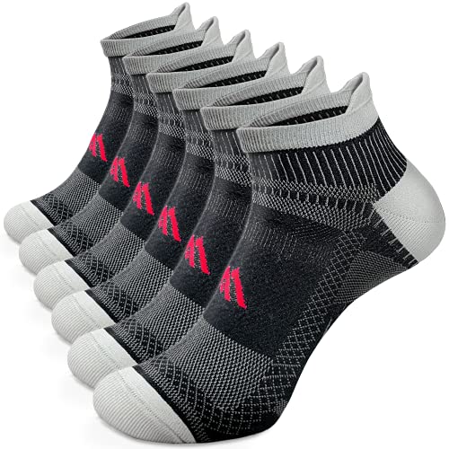 FuelMeFoot Compression Socks for Men & Women Circulation 20-30 mmhg-Plantar Fasciitis Socks with Ankle Support for Running Cycling