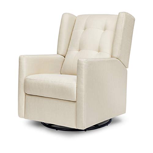 DaVinci Maddox Recliner and Swivel Glider in Natural Oat, Greenguard Gold & CertiPUR-US Certified