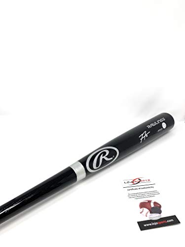 Freddie Freeman Atlanta Braves Signed Autograph Game Model Baseball Bat Black LoJo Sports Certified