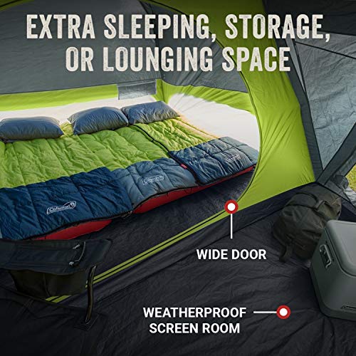 Coleman Camping Tent | Skydome Tent with Screen Room | The Storepaperoomates Retail Market - Fast Affordable Shopping