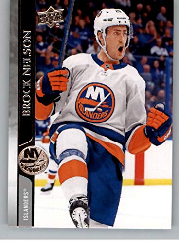 2020-21 Upper Deck Series 1#117 Brock Nelson New York Islanders Hockey Card