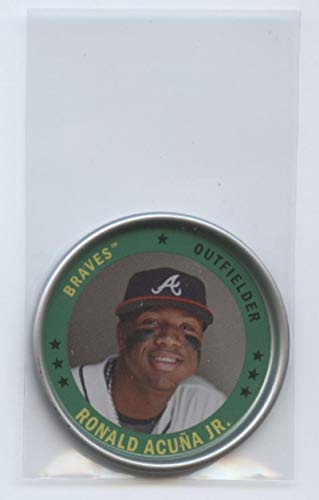 2019 Topps Archives Coins #C-25 Ronald Acuna Jr. Atlanta Braves MLB Baseball Card NM-MT