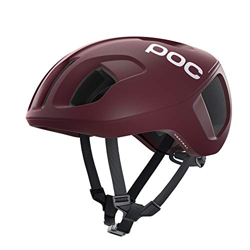 POC, Ventral Spin, Cycling Helmet, Small, Propylene Red Matte