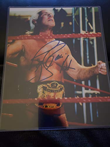 WWE WCW RIC FLAIR SIGNED 8X10 PHOTO AUTOGRAPH