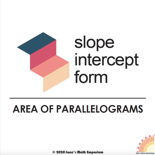 Slope Intercept Form: Area of Parallelograms