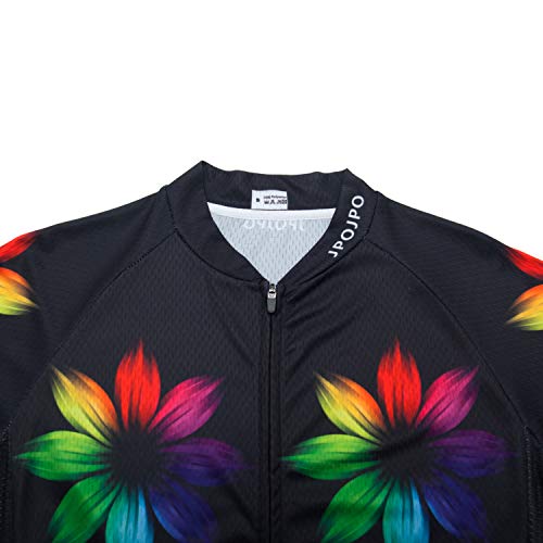Weimostar Women’s Cycling Jersey Short Sleeve Bike Shirt Top Girl MTB Bicycle Clothing Rainbow Size M | The Storepaperoomates Retail Market - Fast Affordable Shopping