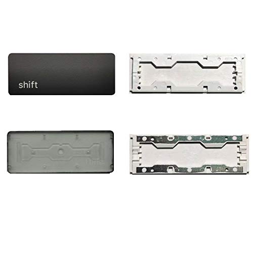 Replacement Individual Left Shift Key Cap and Hinges are Applicable for MacBook Pro 13&16inch Model A1989 A1990 and for MacBook Air Model A1932 Keyboard to Replace The Left Shift Keycap and Hinge
