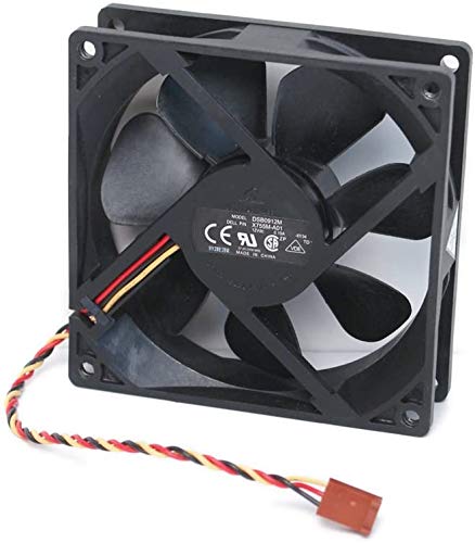 For Genuine Delta Electronics DSB0912M 3-Pin 12V 0.19A Rear Case Cooling Fan 92mm x 92mm x 25mm