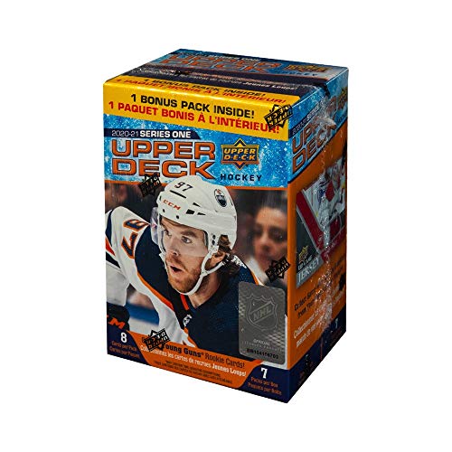 2020-21 Upper Deck Series 1 Hockey 7 Pack Blaster Box