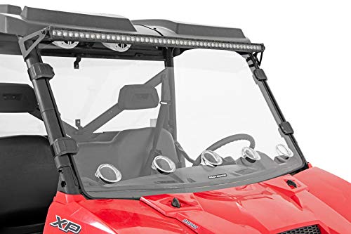 Rough Country Full Vented Windshield for 2016-2022 Polaris Ranger – 98232010