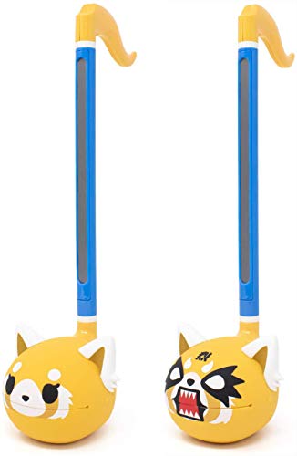 Special Edition Sanrio Otamatone (2 Pc. Set – Aggretsuko Sweet + Rage) – Fun Electronic Musical Toy Instrument by Maywa Denki (Official Licensed) [Includes Song Sheet and English Instructions]