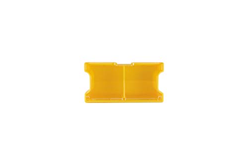 Plano Edge Terminal Medium Hook Retainer Box, Yellow, 2-Pack, Includes Hook Retainer Tackle Tray, Fishing Storage