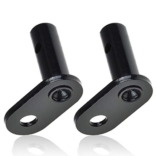 kingsea Bicycle Trailer Hitch 2″ Steel Bike Trailer Type A Hitch Coupler with Quick Release Child Carrier Trailers Metal Instep Bike Trailer Attachment Connector Black-2PCS