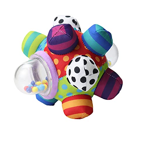 QQchickchicky Developmental Bumpy Ball Toy, Newborn Baby Infant Toys 0-3 Months, Help Develop Motor Skills and Brain Nerves, Sensory Baby Toys 3-6 0 12 Months 6.7″