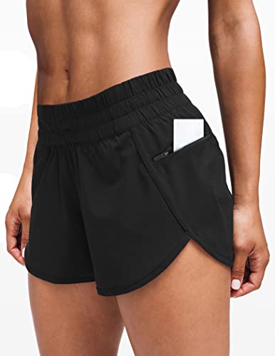 Tremaker Women’s Running Shorts with Liner Workout Athletic Shorts for Women with Phone Pockets