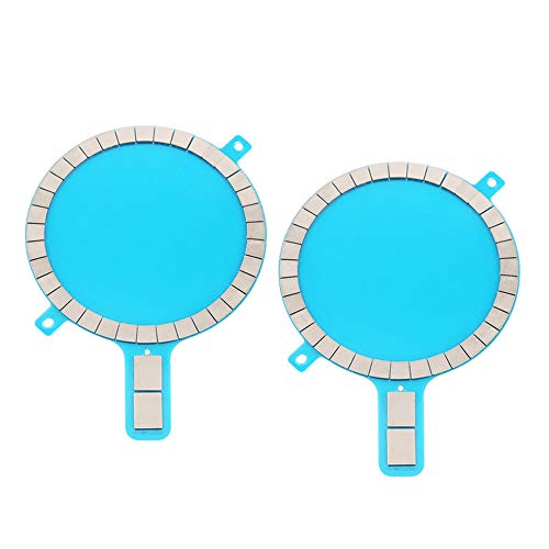 Mag Safe Case Magnet Sticker XZC 2Pcs Strong Magnetic Wireless Charging Magnet Mag Safe Sticker Magnet Circle for iPhone 12 Pro Max 12 Mini 11 Xs Xr 8 Mobile Phone Case