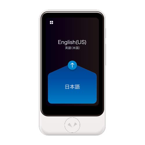 Pocketalk Plus Real Time Two-Way Voice & Camera 82 Language Translator- Extra Large Screen, Longer Battery Life & HIPAA Compliant