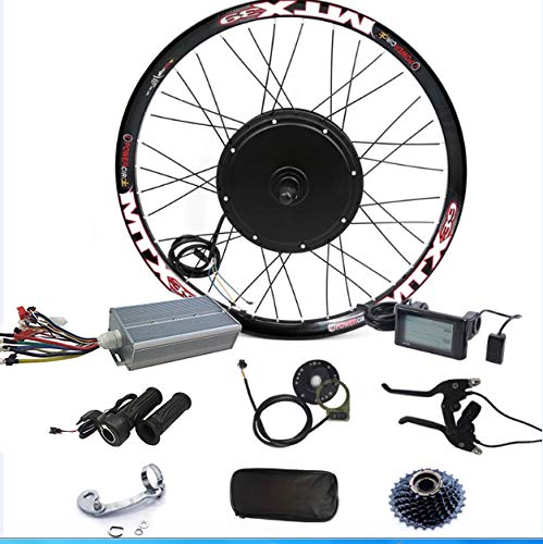 NBPOWER 90km/h max Speed LCD Display,Sine Wave Controller,3000w Electric Bike Conversion kit 48V-72V 3000w E Bike Conversion Kit
