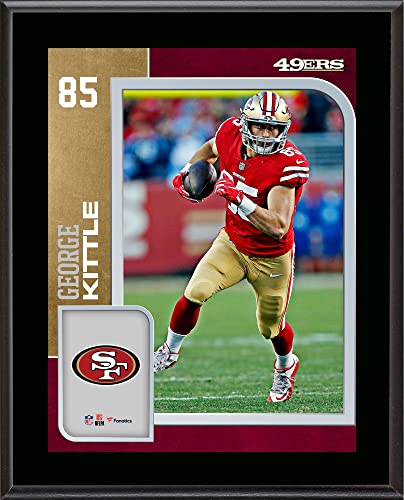 George Kittle San Francisco 49ers 10.5″ x 13″ Sublimated Player Plaque – NFL Player Plaques and Collages