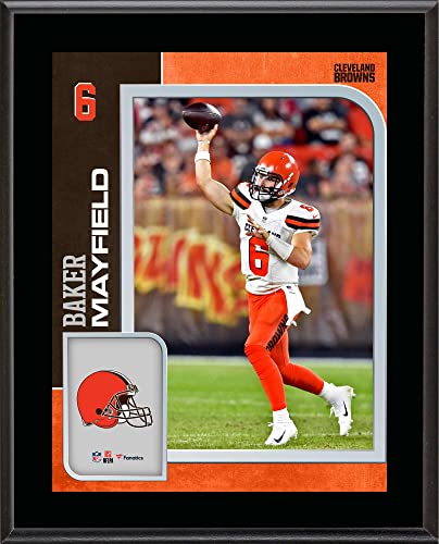 Baker Mayfield Cleveland Browns 10.5″ x 13″ Sublimated Player Plaque – NFL Player Plaques and Collages