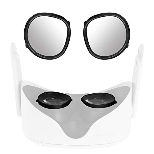 (1 Set) Orzero Blue Light Blocking Glasses Lens Compatible for Quest 2, Quest, Protect VR Headset Lens from Scratches