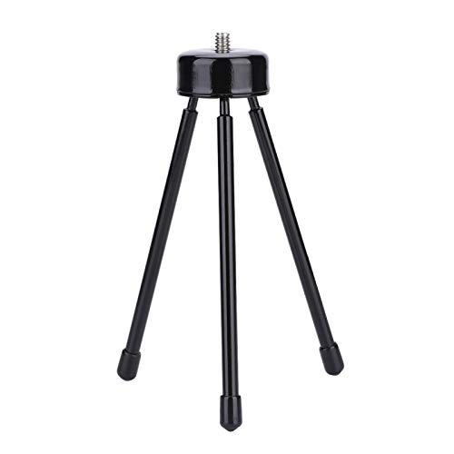 Mini Collapsible Metal Tripod,Photo Selfie Desktop Tabletop,Sturdy and Durable,Strong Bearing Capacity,Portable,for Small Size Action Cameras,Mobile Phones,etc