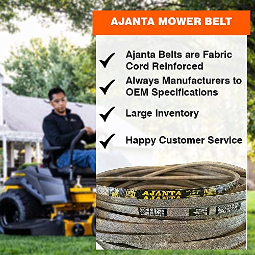 AJANTA BELT OEM Replacement Belt (1/2 X 145) 130-0843 Compatible w/Toro 74740,74741,74768,74778 | The Storepaperoomates Retail Market - Fast Affordable Shopping