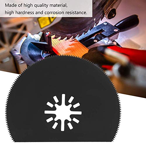 10PCS 80mm Semicircle Saw Blade Straight Saw Blade for Fine Multimaster Saw Blades, Carbon Steel Saw Blade Segment Saw Blade, for Metal Wood Fiber Glass Plastic, for Bosch/DREMEL/Overtone/Wickers | The Storepaperoomates Retail Market - Fast Affordable Shopping