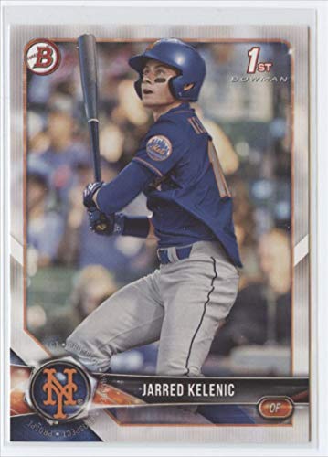 2018 Bowman Draft #BD-6 Jarred Kelenic RC Rookie New York Mets MLB Baseball Trading Card