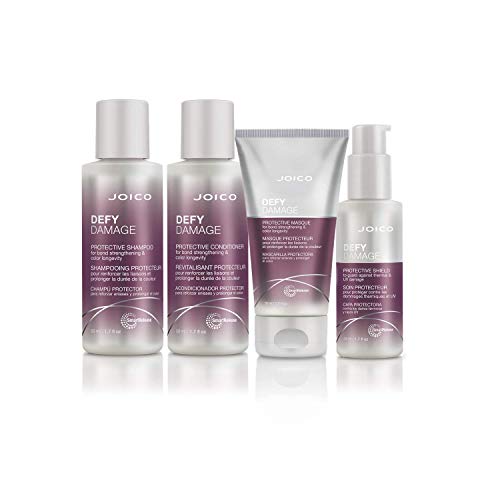 Joico Defy Damage Protective and Repairing Complete Treatment Mini Set, For Fragile Hair