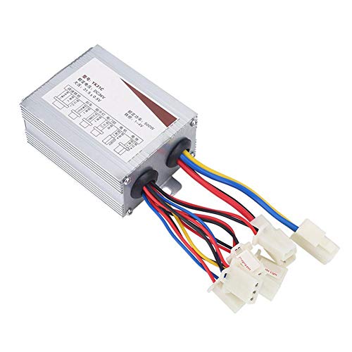 Pwshymi Motor Brushed Controller 36V 500W Vehicle Speed Controller Brush Motor Speeds Controller for Electric Bicycle Scooter E-Bike