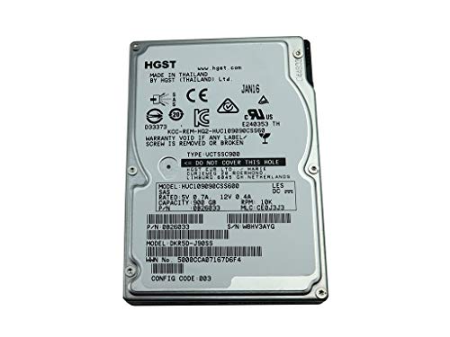 HGST HUC109090CSS60 DKR5D-J90SS 2.5 inch 900GB SAS 6GB/s 10000 RPM Hard Disk Drive HDD 0B26033