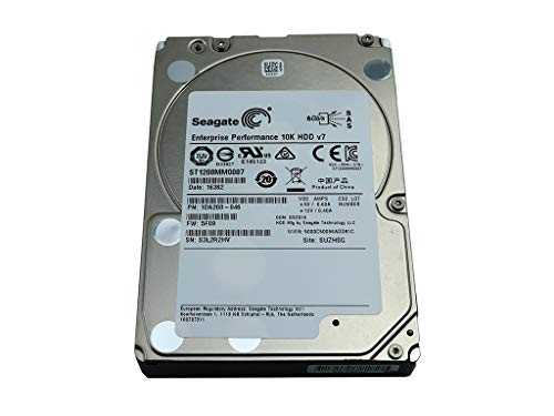 Enterprise Performance ST1200MM0007 2.5 inch 1.2TB SAS 6GB/S 10000 RPM 5F09 Hard Disk Drive HDD 1DA200-046