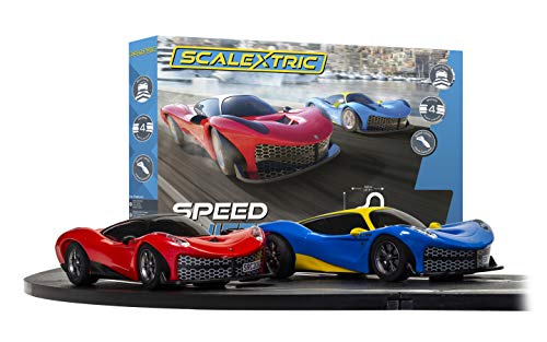 Scalextric Speed Shifters 1:32 Analog Slot Car Race Track Set C1414T