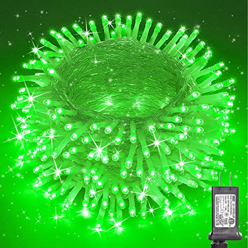 St Patrick’s Day Decorations Lights, 75 Ft 200 LED Green String Lights Connectable, 8 Modes, Timer, Waterproof Fairy Twinkle Lights for Holiday, Christmas, Garden, Home, Holiday, Indoor Outdoor Decor