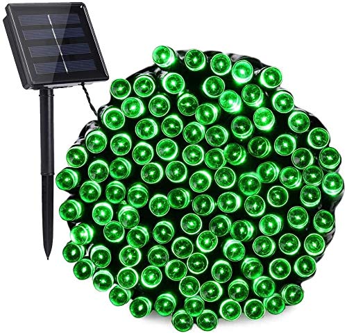Solar String Lights Outdoor, 72ft 200 LED St Patrick’s Day Decor Lights with 8 Modes, Waterproof Green String Lights for Patio, Garden, Party, Christmas, Holiday, Home, Indoor Outdoor Decorations