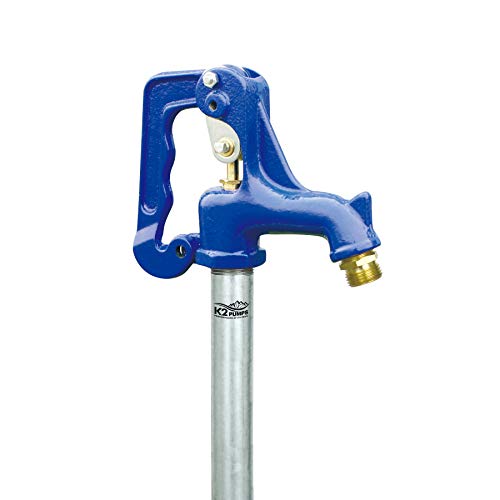 K2 Pumps Lead-Free 3′ Frost Proof Yard Hydrant, Overall Length: 5.25′; Bury Depth: 3′; Above Ground: 2.25′, Model AWP00001K-3