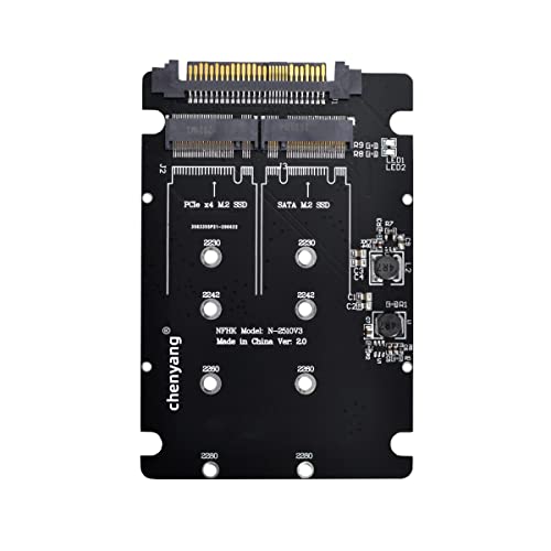 chenyang CY PCIE to SATA Adapter SFF-8639 NVME U.2 to Combo NGFF M.2 M-Key SATA PCIe SSD Adapter for Mainboard Replace SSD 750 p3600 p3700