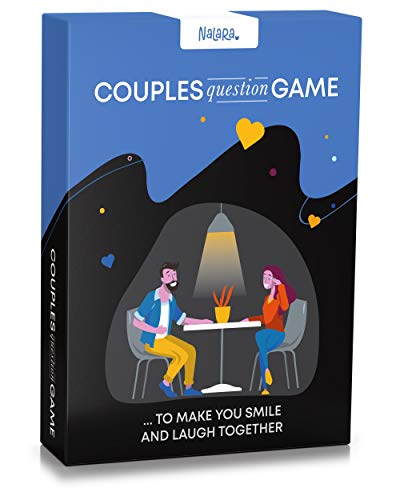 Couples Question Game …to Make You Smile and Laugh Together – Fun and Couples Card Games – Conversation Cards for Date Night – Romantic Gifts for Him