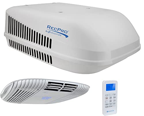 RecPro RV Air Conditioner 13.5K Ducted | Quiet AC | Cooling Only | RV AC Unit | Camper Air Conditioner (White)