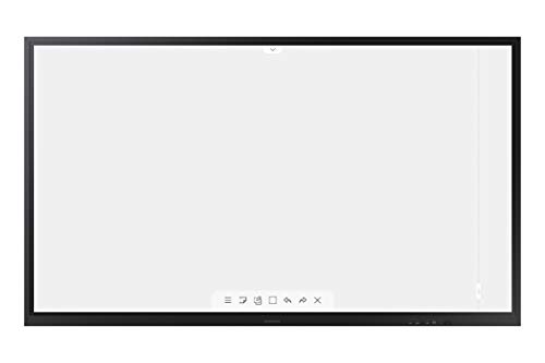 Samsung Flip 2 WM85R 85 Inch Digital Flipchart for Business 4K UHD 3840×2160 with Touch Screen, Wi-Fi, HDMI, USB and 3-Yr Wrnty (LH85WMRWLGCXZA)