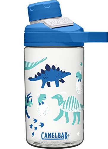CamelBak Chute Mag Kids BPA Free Water Bottle with Tritan Renew, 14oz, Hatching Dinos