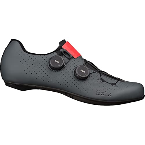 Fizik Vento Infinito Carbon 2 Cycling Shoe – Men’s Gray/Coral, 37.0