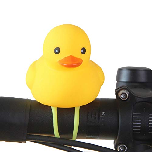 GARASANI Duck Bike Bell, Rubber Duck Bicycle Accessories, Bicycle Horns Mountain Bike Handlebar Light Bicycle Accessories