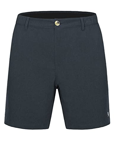 Little Donkey Andy Men’s Bermuda 9 Inch Lightweight Quick Dry Stretch Shorts Golf Hiking Black Heather 2XL | The Storepaperoomates Retail Market - Fast Affordable Shopping