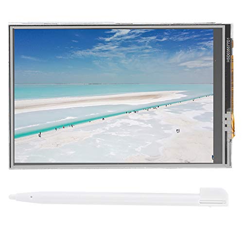 T osuny 3.5 inch RPi Display, 480×320 Resistive Touch Monitor with Pen, for The Motherboard of for Raspberry Pi 4B3B+3B2B