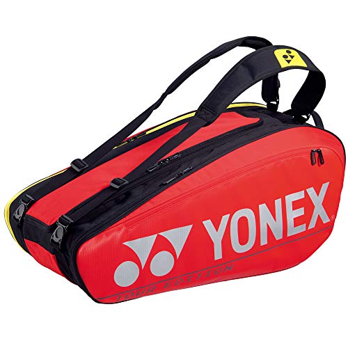 YONEX Pro 9 Racquet Tennis Bag (Red)