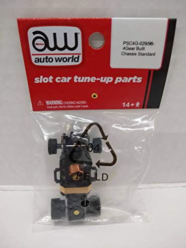 Auto World PSC4G-029 4Gear HO Scale Electric Slot Car Chassis