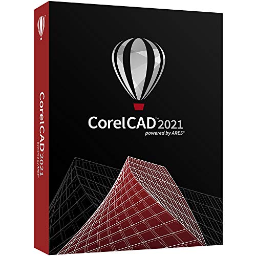 CorelCAD 2021 | CAD Software| 2D Drafting, 3D Design & 3D Printing [PC/Mac Disc] [Old Version]